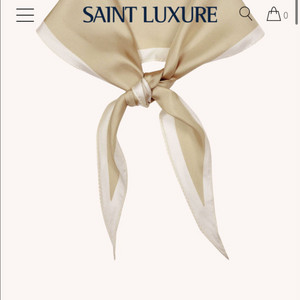 Saint Luxure 휘스퍼 베이지 미차 스카프