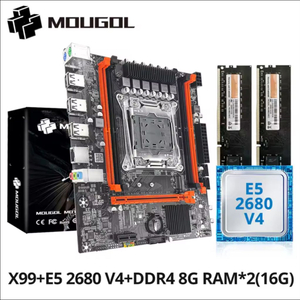 MOUGOL X99 메인보드 세트