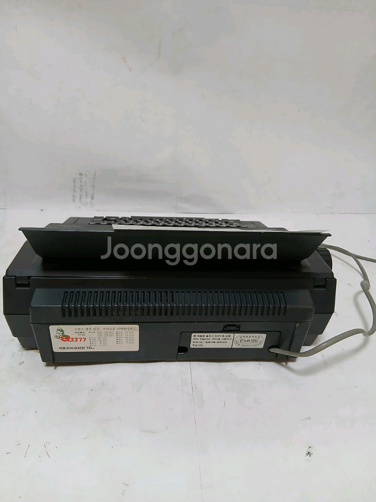 삼성 전동 타자기 tq-12a 작동상태 완벽--9