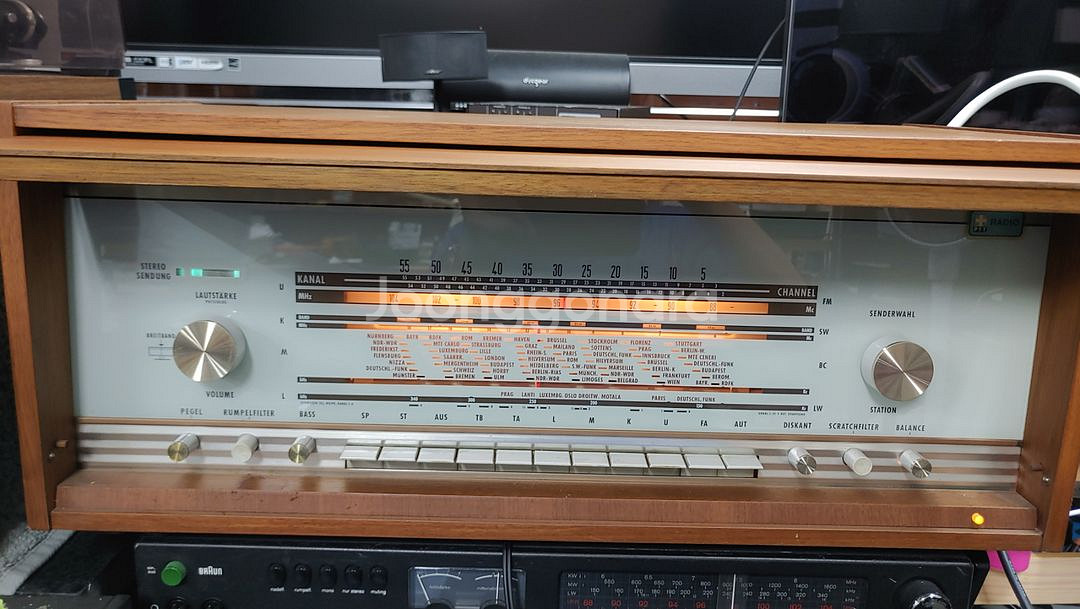 loewe opta 진공관라디오 앰프& LO 40알리코--6