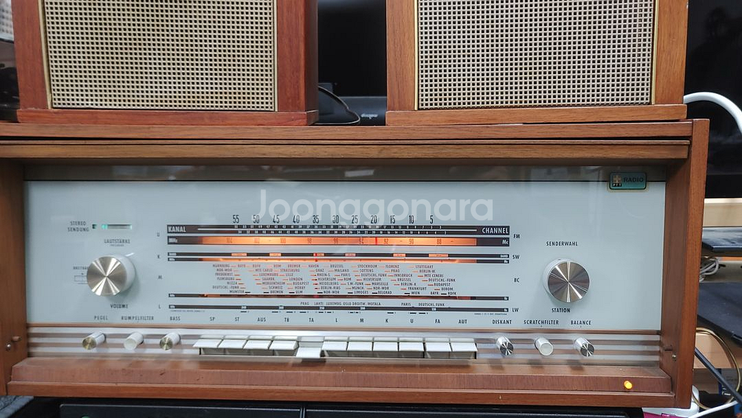 loewe opta 진공관라디오 앰프& LO 40알리코--9