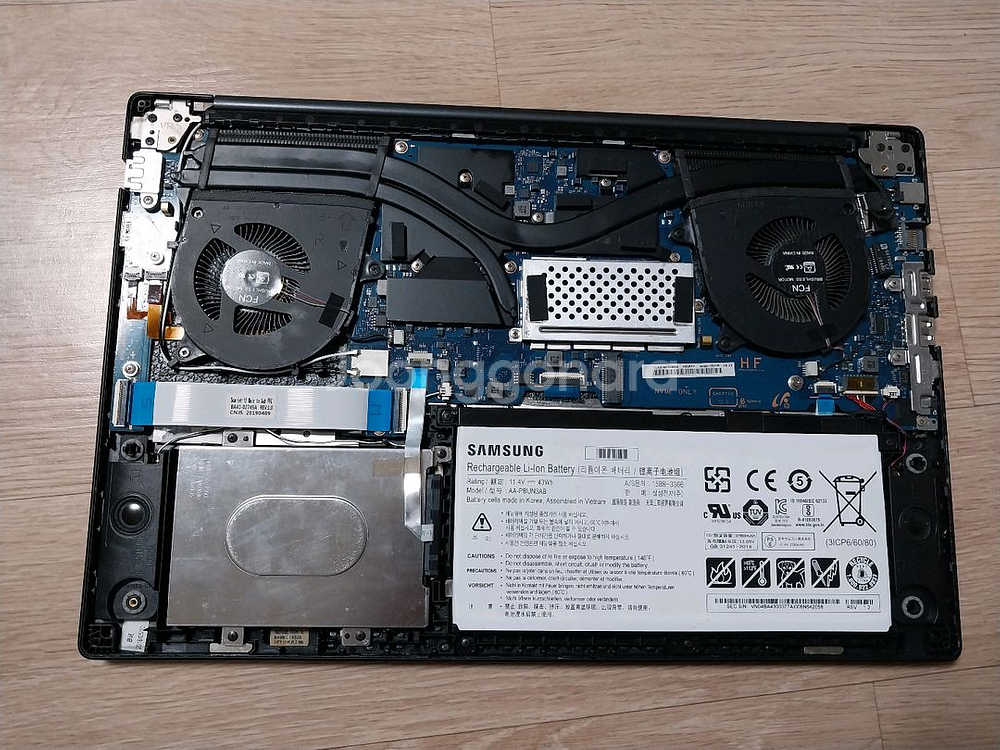 게임노트북 부품용 GTX1650M 전원불량--2