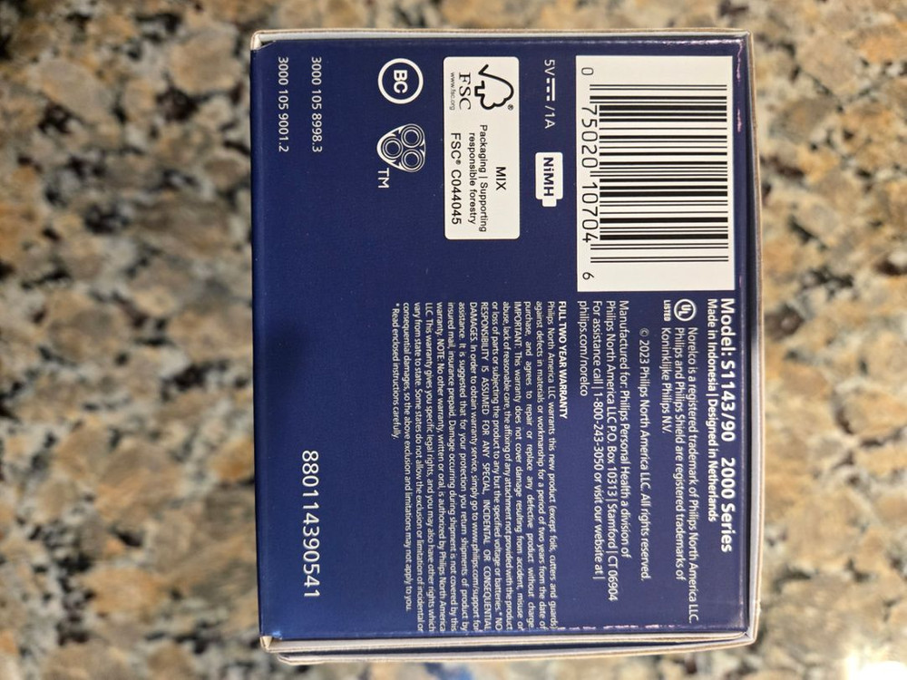 필립스 면도기(미개봉)--1