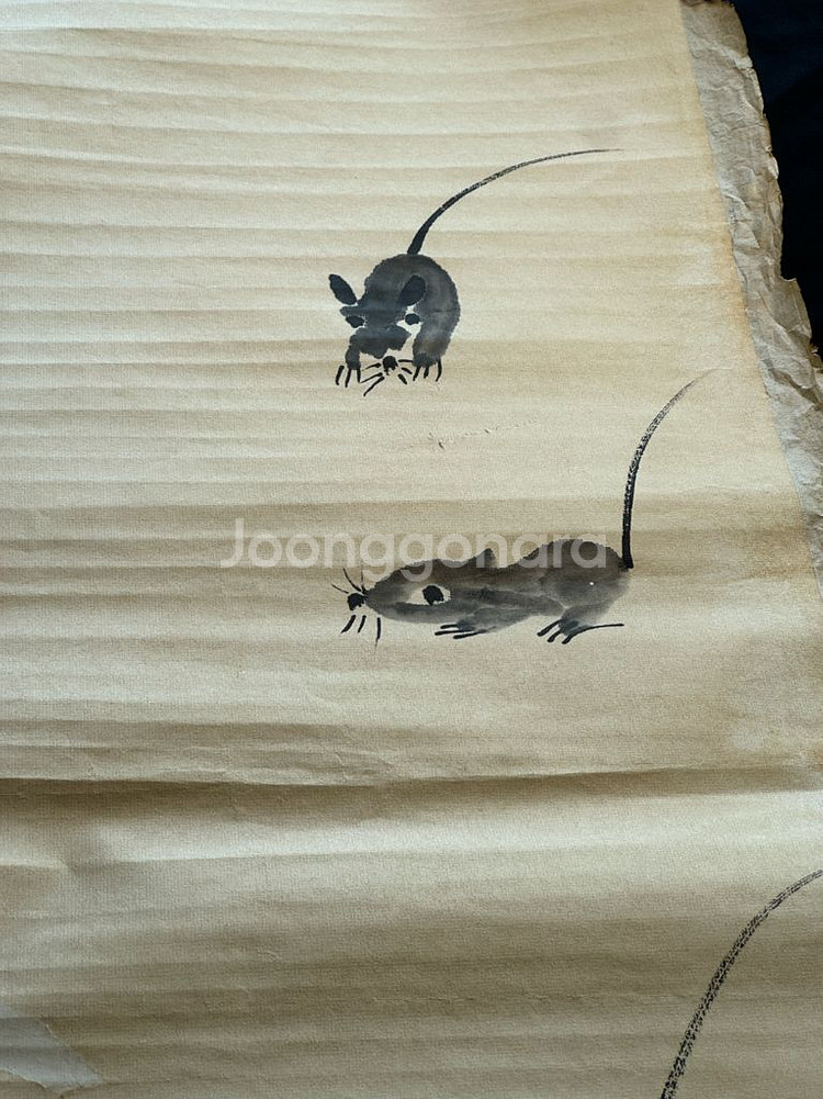 [골동품/그림] 제백석(치바이스) 서화쥐도(미감정)--5