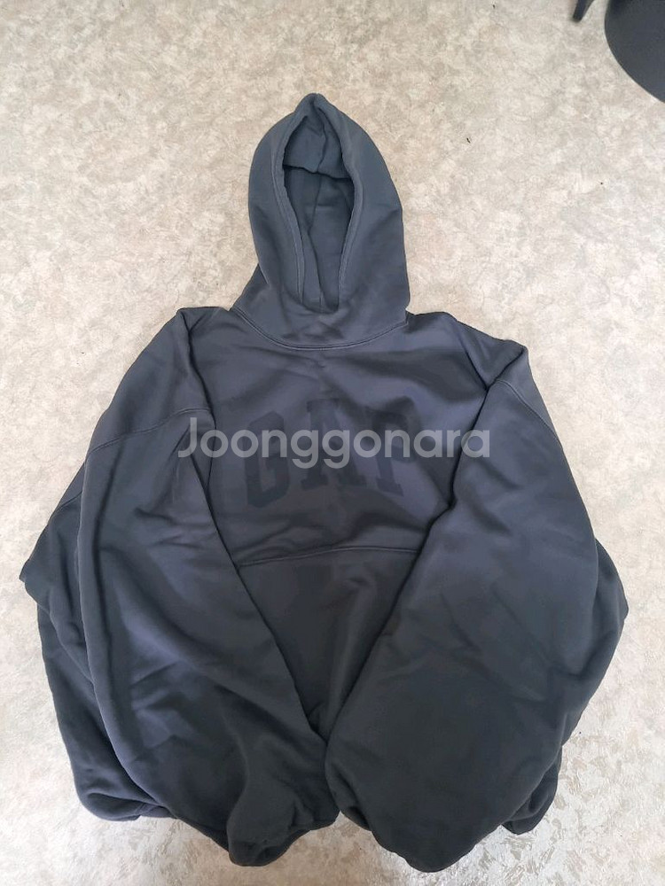 (M,블랙)이지 갭 엔지니어드 발렌시아가 도브 후드--1