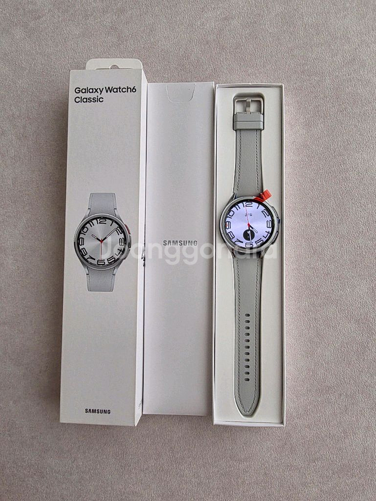 갤럭시워치6 클래식 47mm SKT 사용(블투가능)--0
