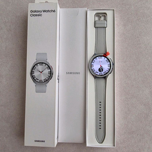 갤럭시워치6 클래식 47mm SKT 사용(블투가능)