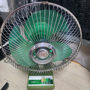 삼성그런모터선풍기 레트로