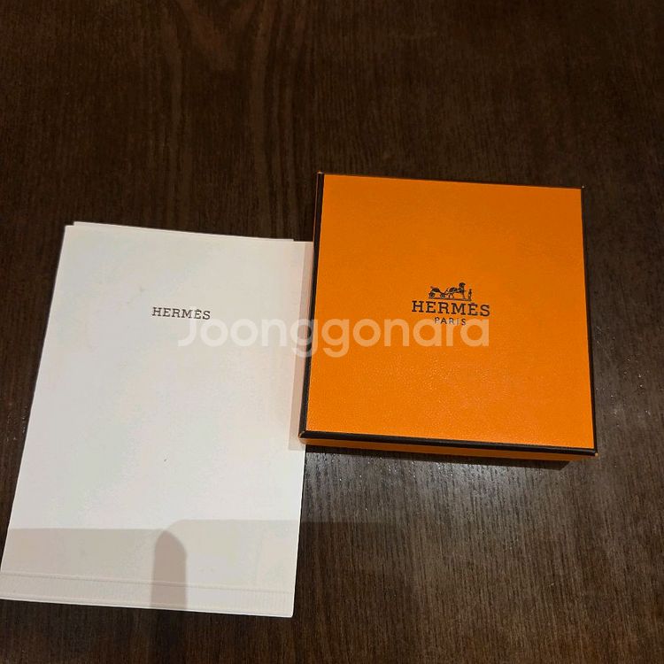 에르메스 클릭아슈 팔찌 마롱 글라세--1