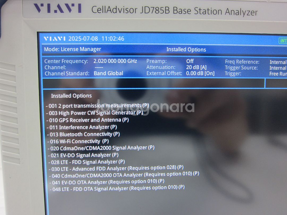 VIAVI/JDSU JD785B SA,SG,CAA,8G--2