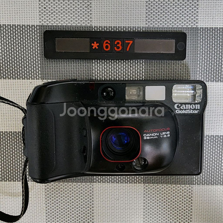 캐논 오토보이 3 데이터백 필름카메라--0