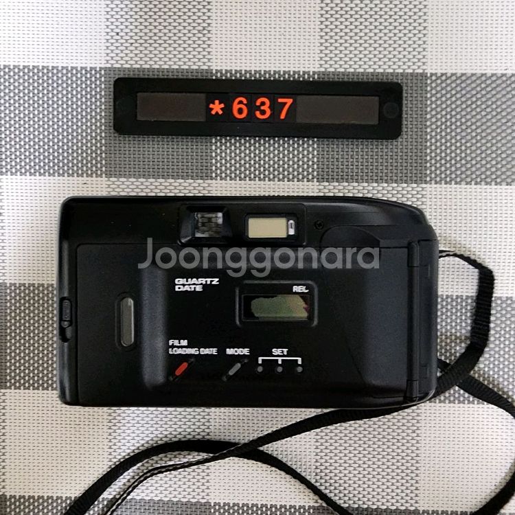 캐논 오토보이 3 데이터백 필름카메라--2