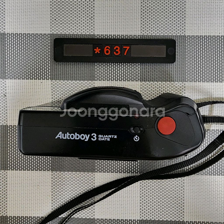 캐논 오토보이 3 데이터백 필름카메라--1