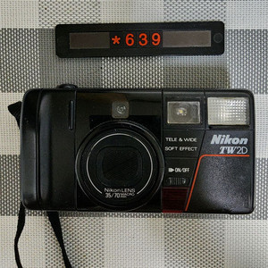니콘 TW 2D 데이터백 필름카메라