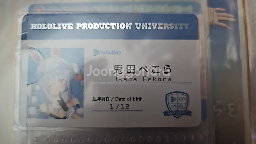 홀로라이브검정 페코라 학생증--0