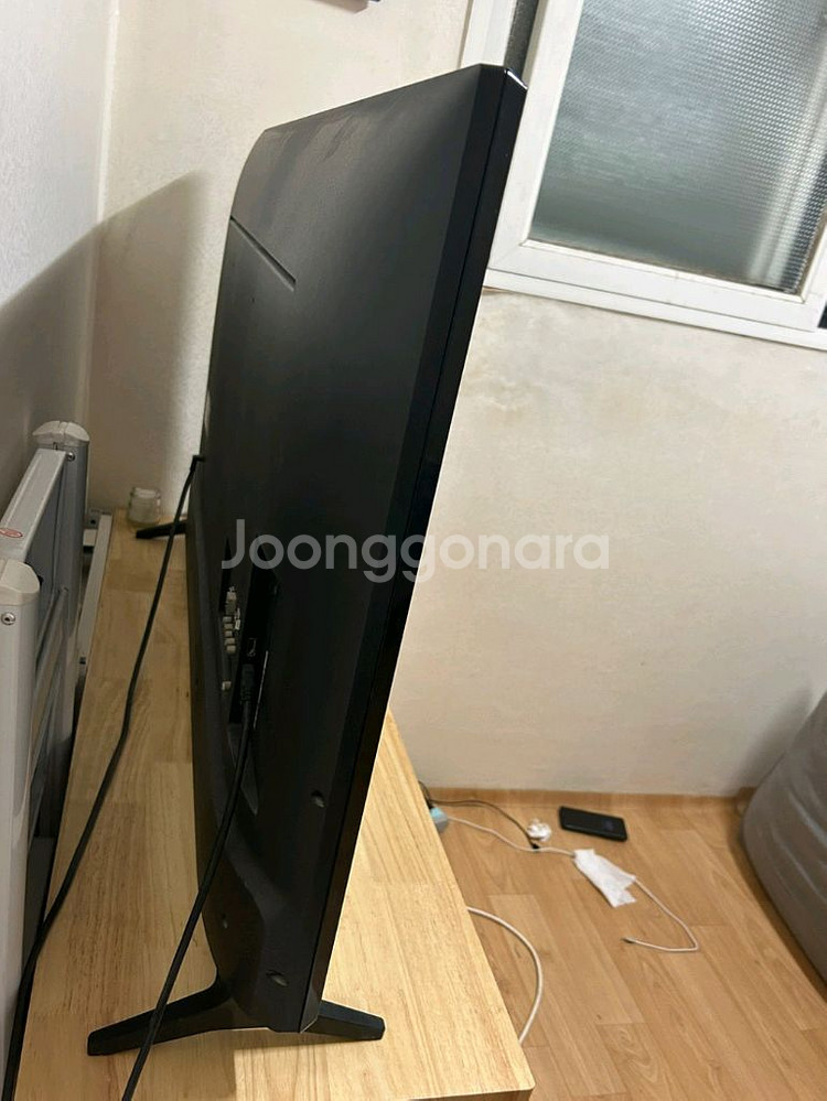 엘지티비+전체원목거실장내추럴1200 중고 일괄 따로가능--3