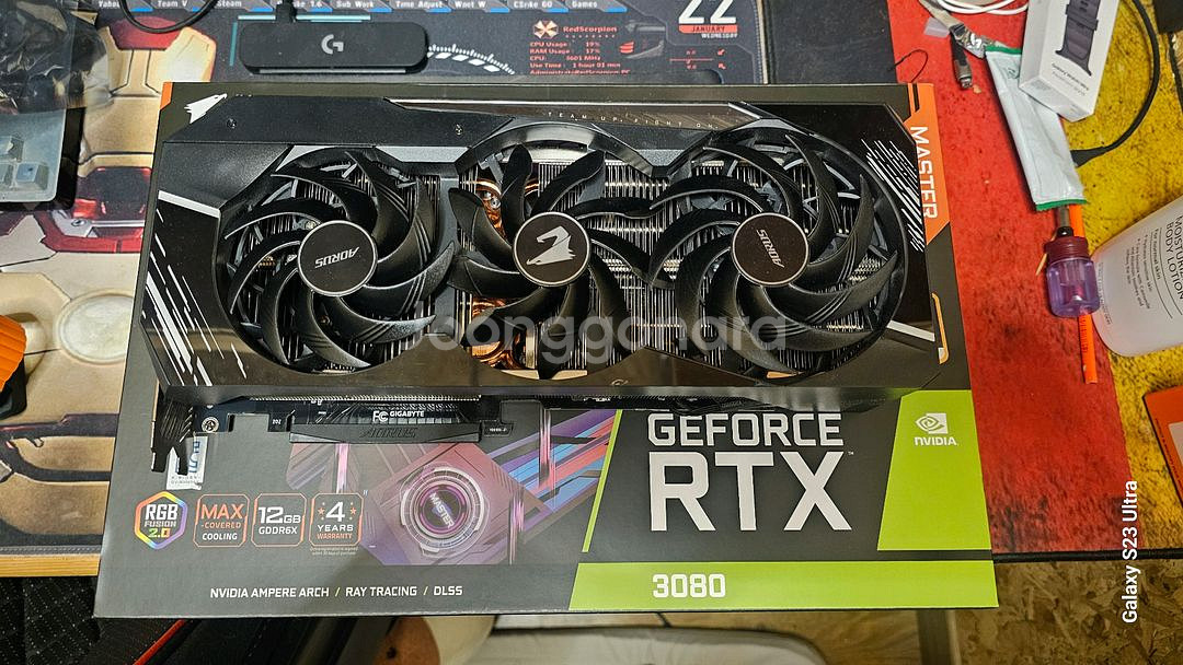 GeForce RTX 3080 12G 어로스 마스터--0