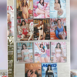 섹시 잡지 화보집 <새상품> 맥심 맥스큐 그라비아