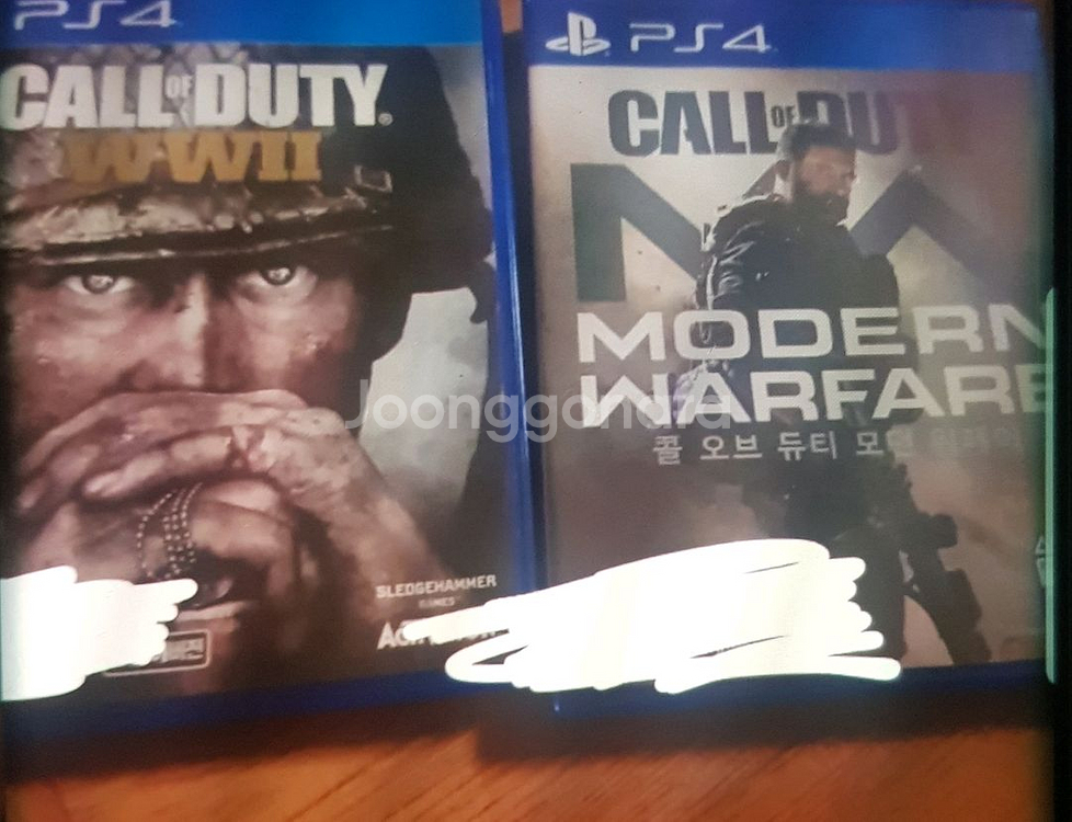 ps4 콜 오브 듀티 wwll+모던워페어 판매--0