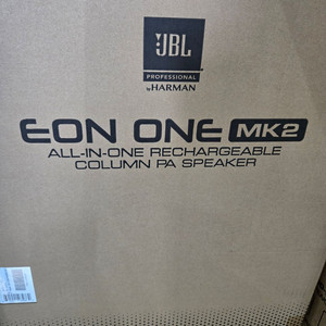 JBL EON ONE MK2 새상품 박스훼손 특가 판매