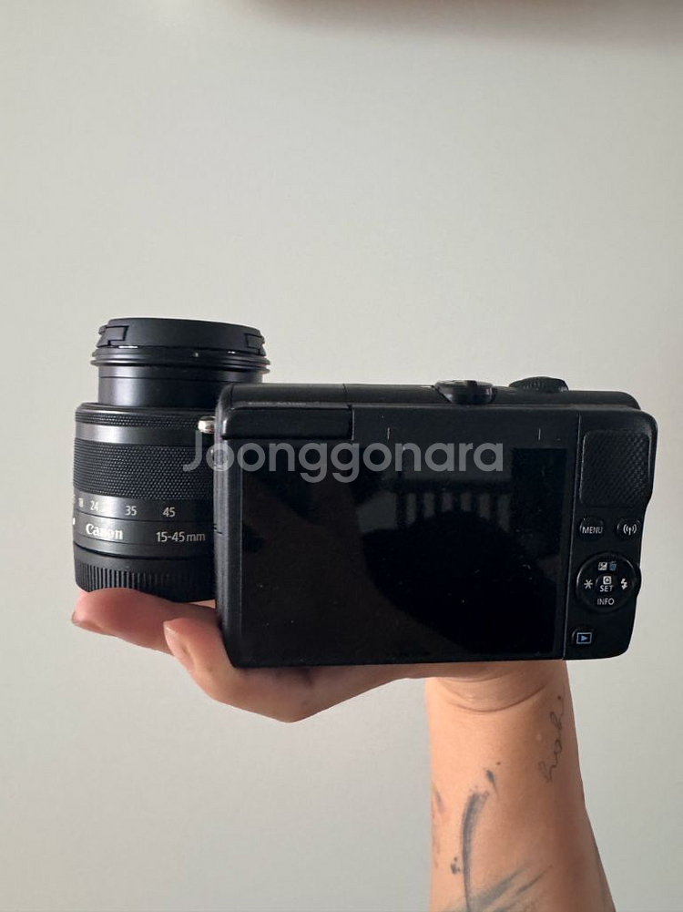 캐논 eos m100 단렌즈/번들렌즈 포함 풀박--2