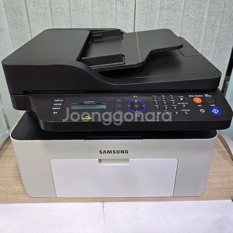 삼성 흑백레이저복합기 SL-M2074F 팝니다.--3