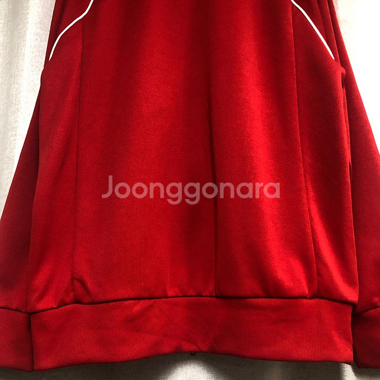 아디다스 삼선 레드 트랙탑 져지 (2XL)--9