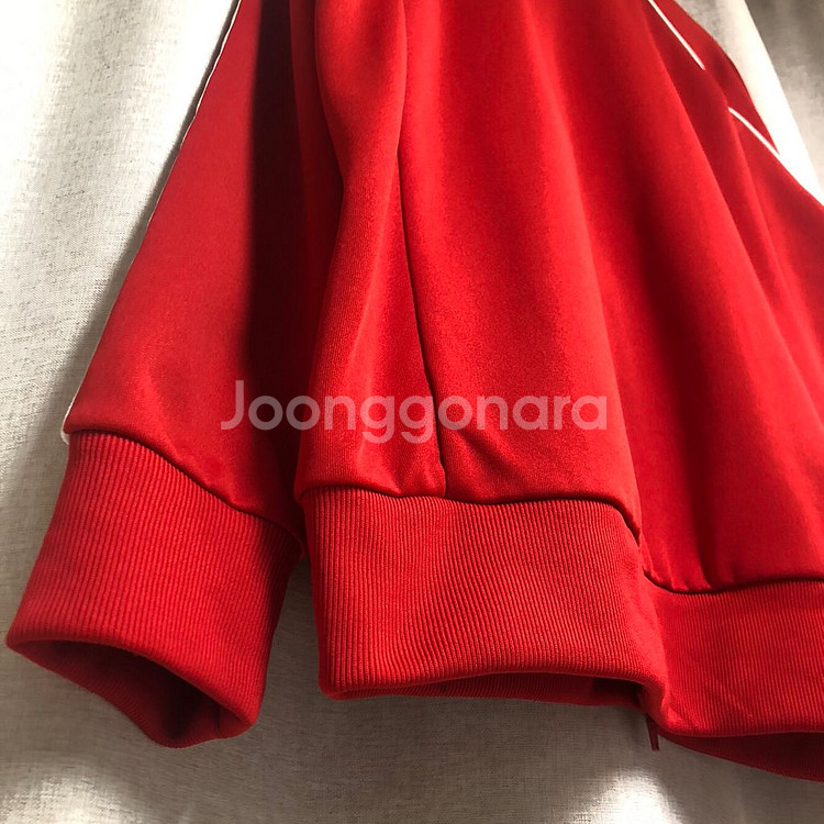 아디다스 삼선 레드 트랙탑 져지 (2XL)--7