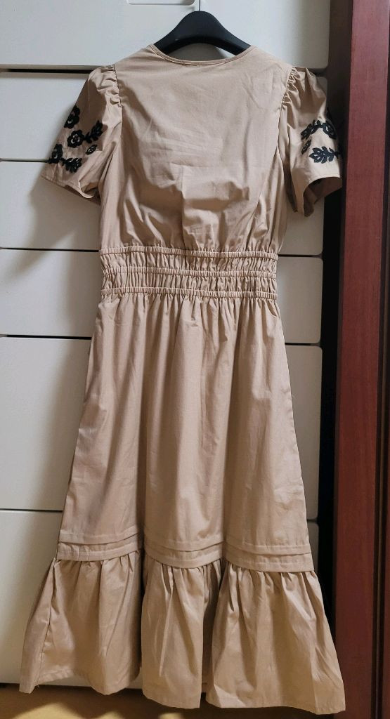 프렌치커넥션 자수 원피스 55--1