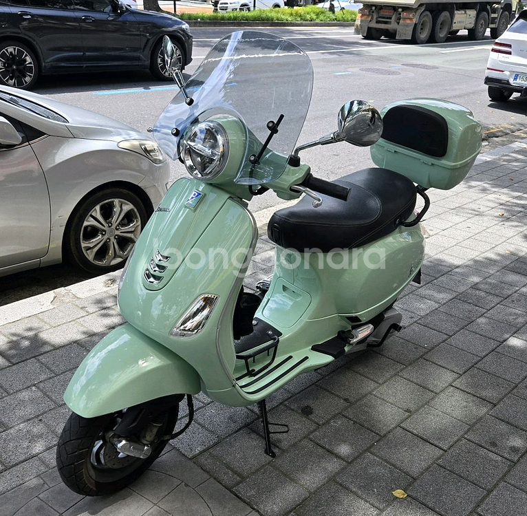 베스파 스쿠터 LX125 (2021년)민트색--6