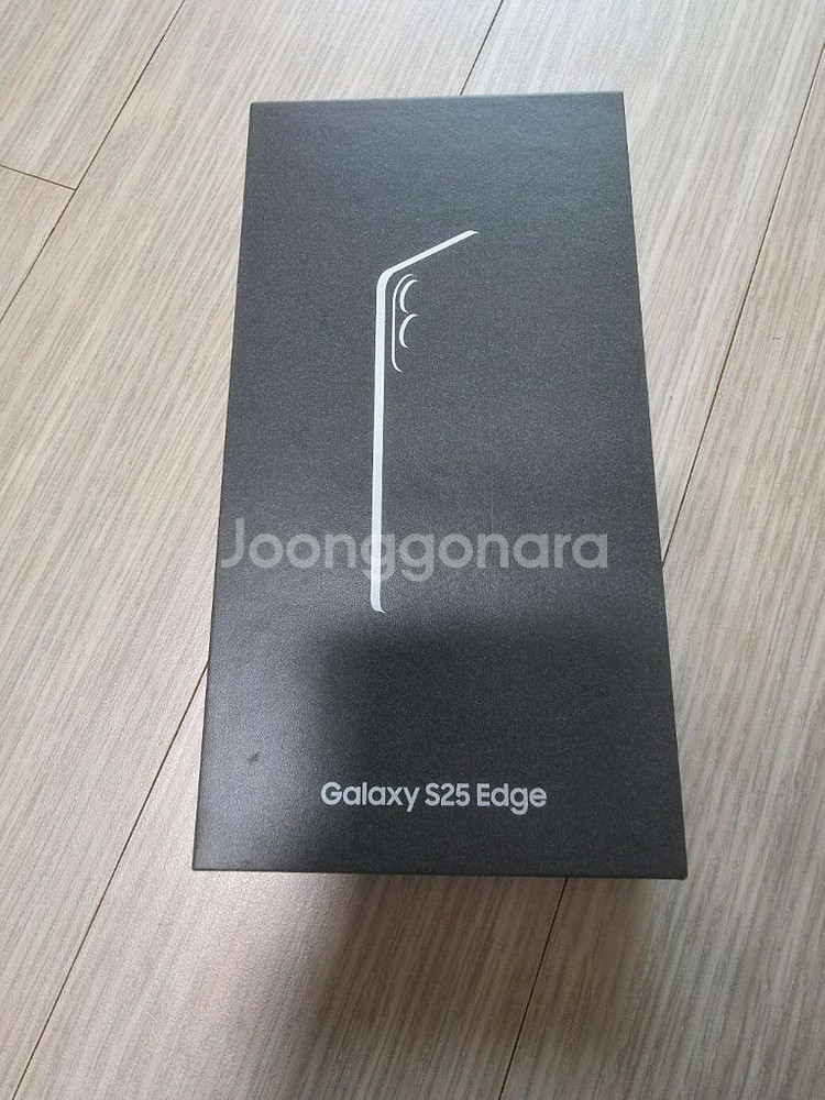 S25 엣지 아이스블루 256GB 자급제 전체수리 풀박--0