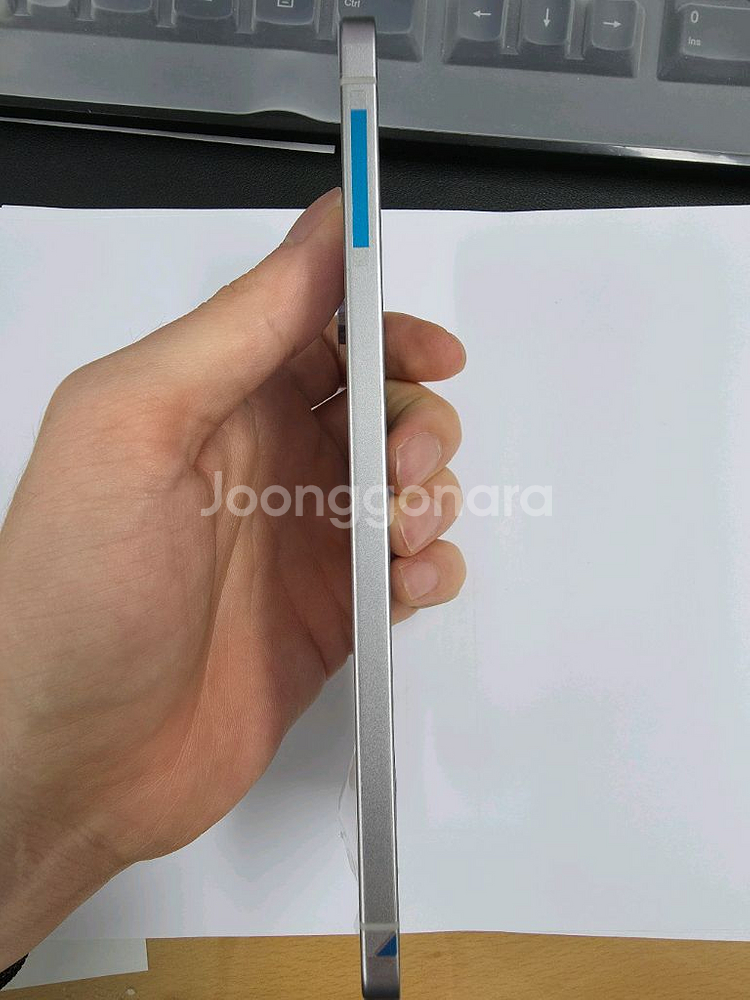 S25 엣지 아이스블루 256GB 자급제 전체수리 풀박--3
