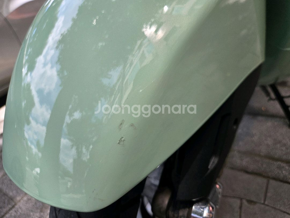 베스파 스쿠터 LX125 (2021년)민트색--7