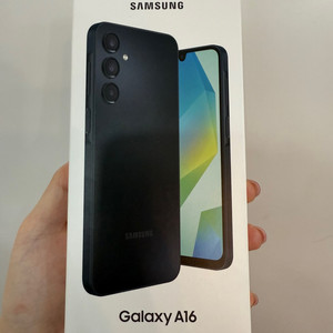 단순개봉)갤럭시A16 128GB 블랙