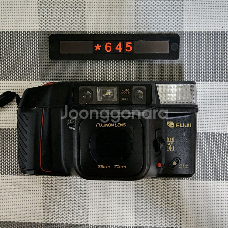후지 텔레 카디아 슈퍼 DATE 필름카메라--0