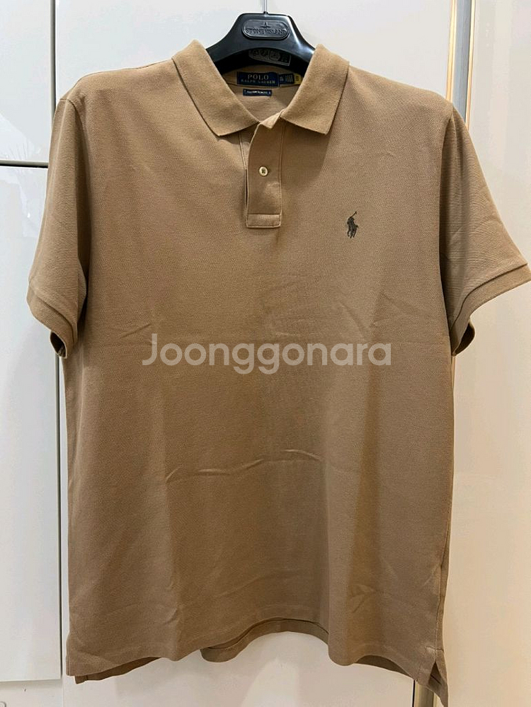 24ss 폴로랄프로렌 베이지반팔카라티 XL--0