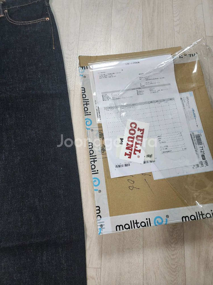풀카운트1108xxwslim straight denim--6
