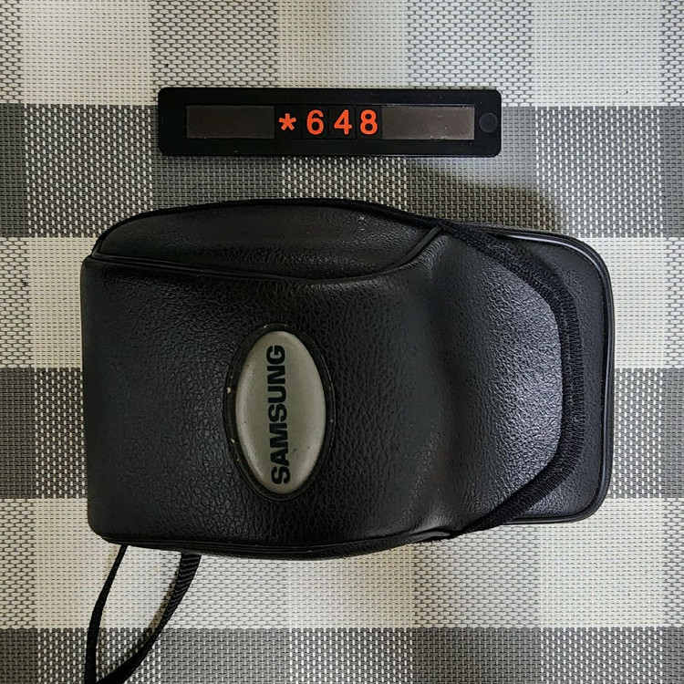 삼성캐녹스 퍼지줌 1050 필름카메라 파우치포함--5