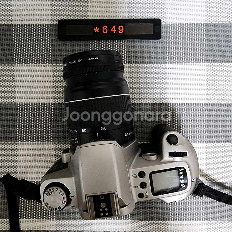 캐논 EOS 500N 데이터백 필름카메라--2