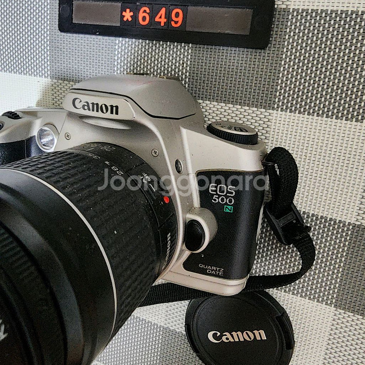 캐논 EOS 500N 데이터백 필름카메라--1