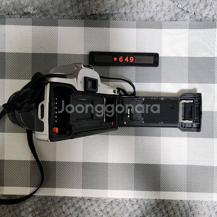 캐논 EOS 500N 데이터백 필름카메라--5