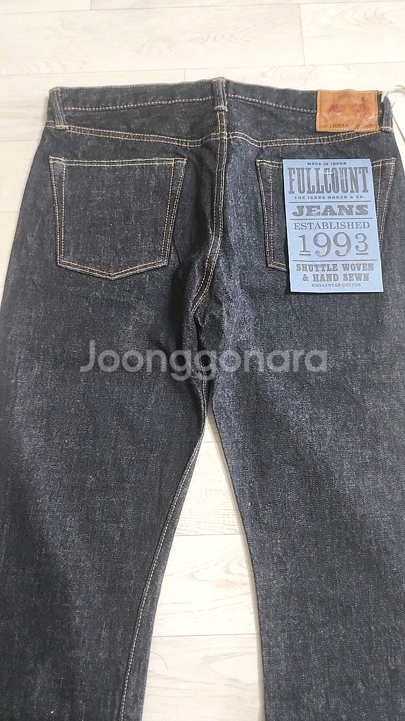 풀카운트1108xxwslim straight denim--14
