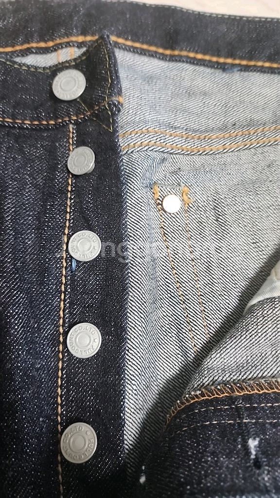 풀카운트1108xxwslim straight denim--17