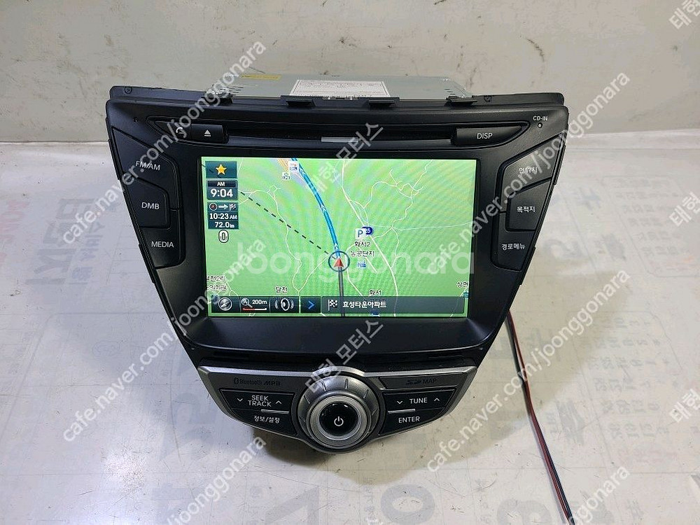 더뉴아반떼MD AVN 오디오 (96560-3X315SA5)--3