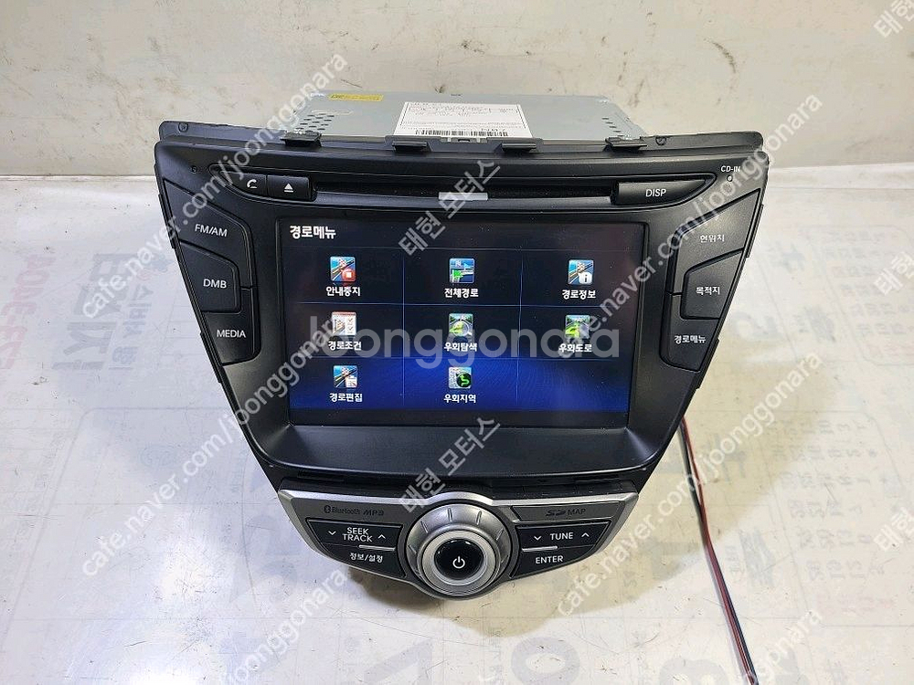 더뉴아반떼MD AVN 오디오 (96560-3X315SA5)--5