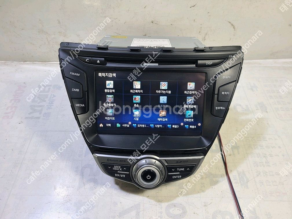 더뉴아반떼MD AVN 오디오 (96560-3X315SA5)--4