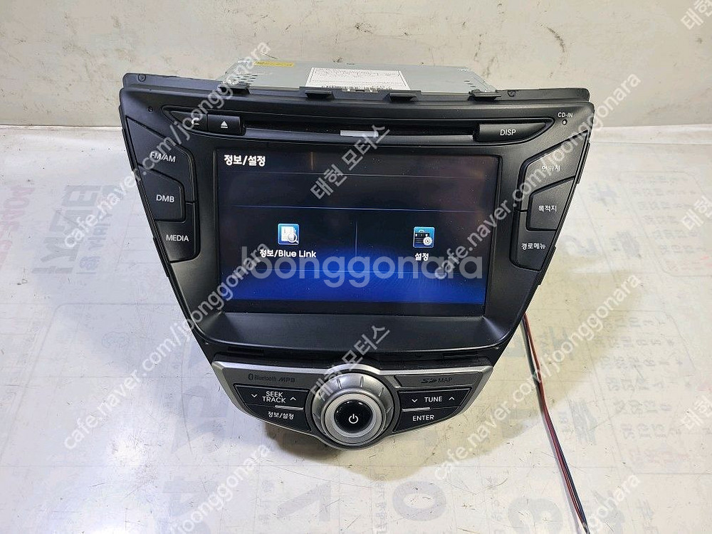 더뉴아반떼MD AVN 오디오 (96560-3X315SA5)--6