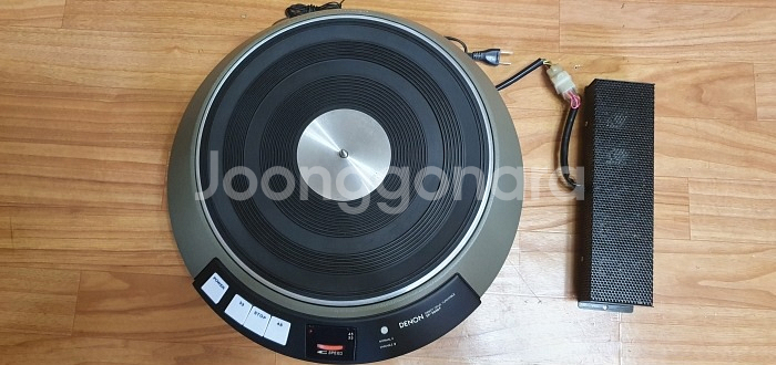 데논 DP-5000F 방송용 턴테이블 본체 고장--0