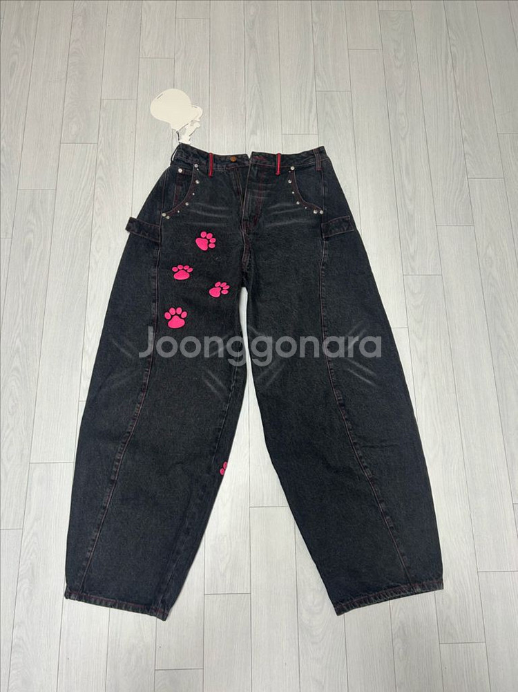 (새상품) 엑스톤즈 벌룬핏 데님--1