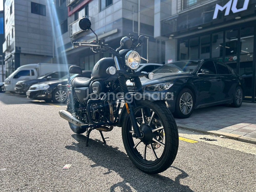 한솜 베네트125 24년 1천km 무사고 실키로수차량--2